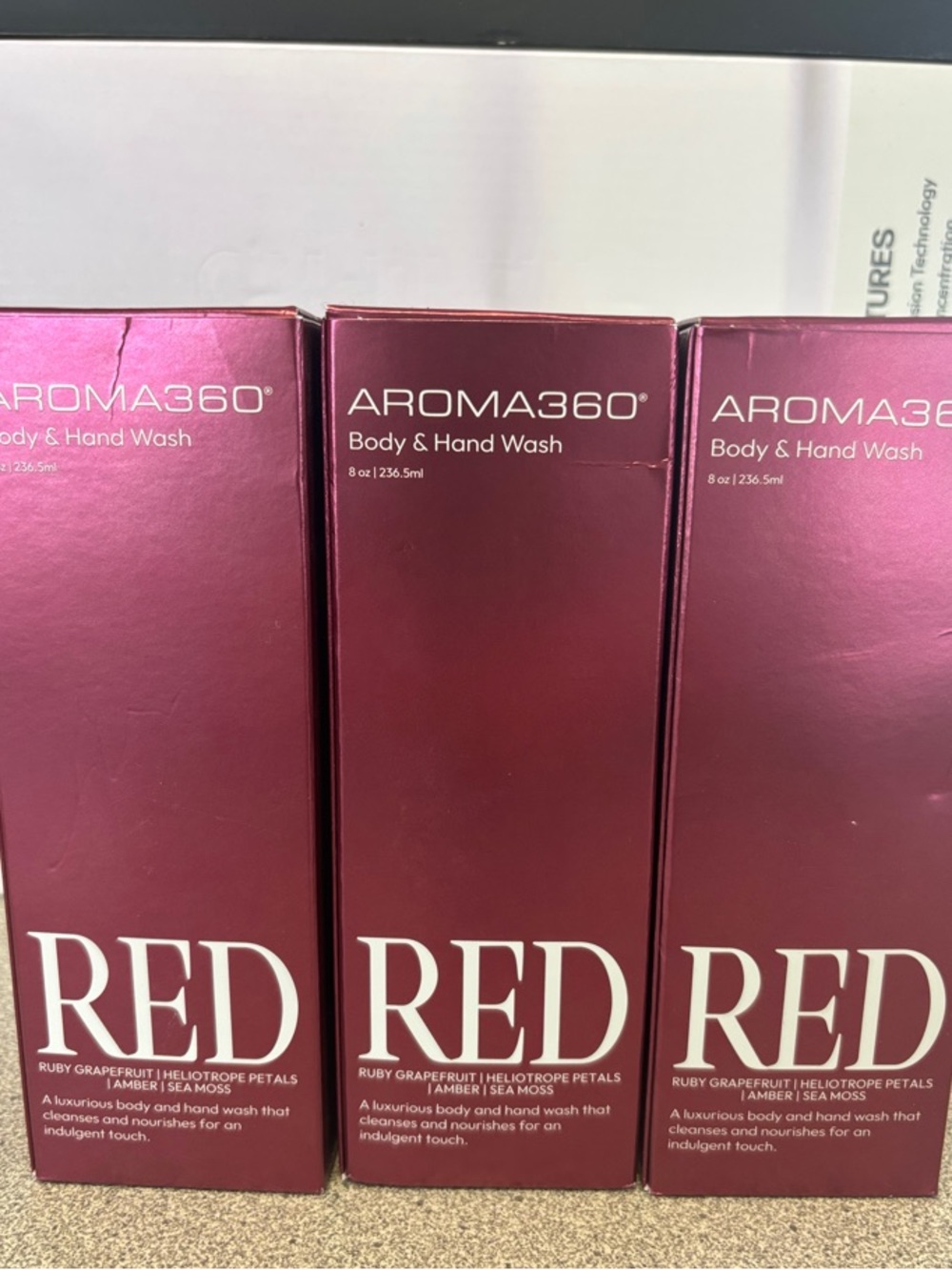AROMA360 RED Body & Hand Wash
